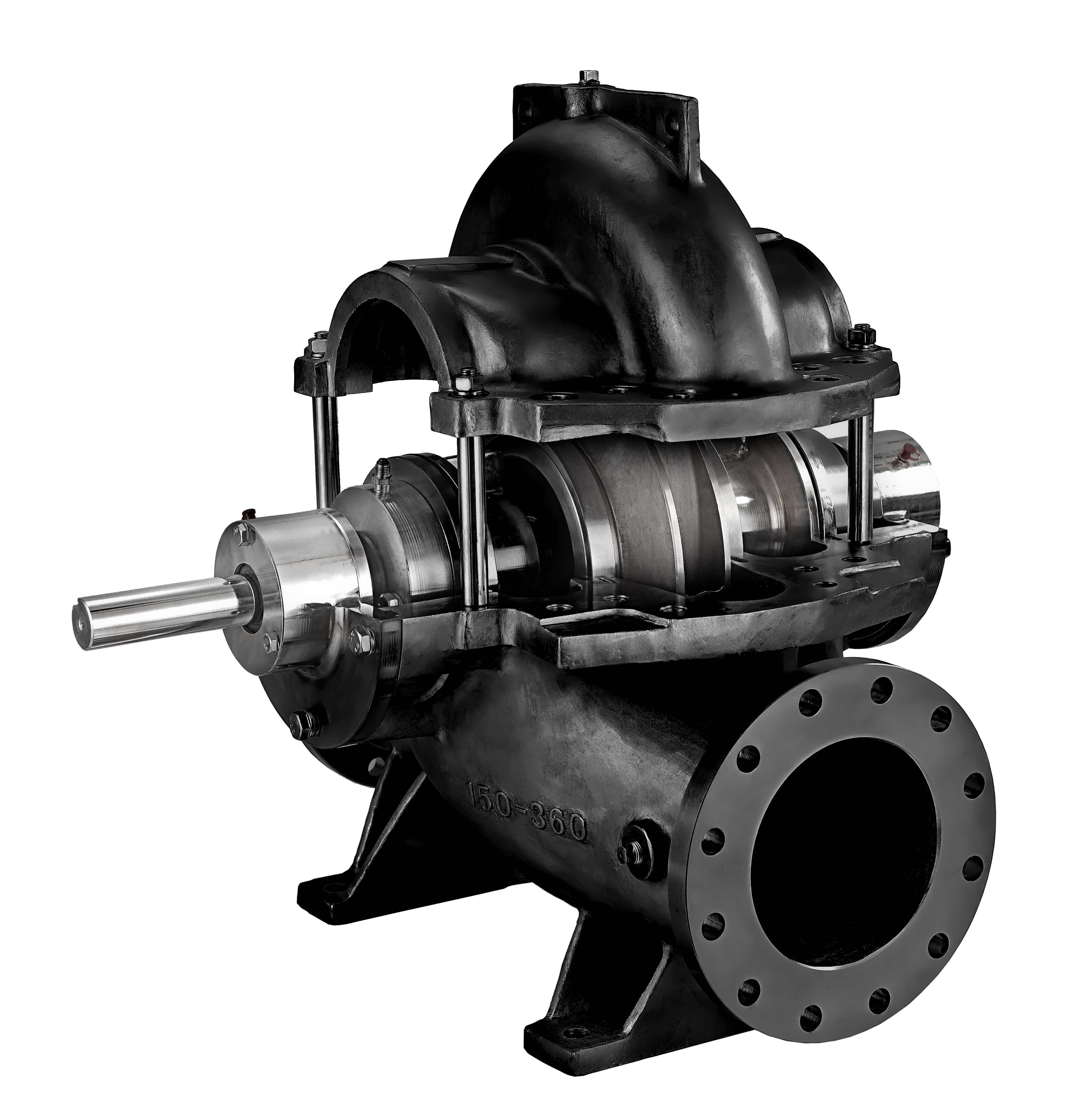 轴向中开双吸离心泵